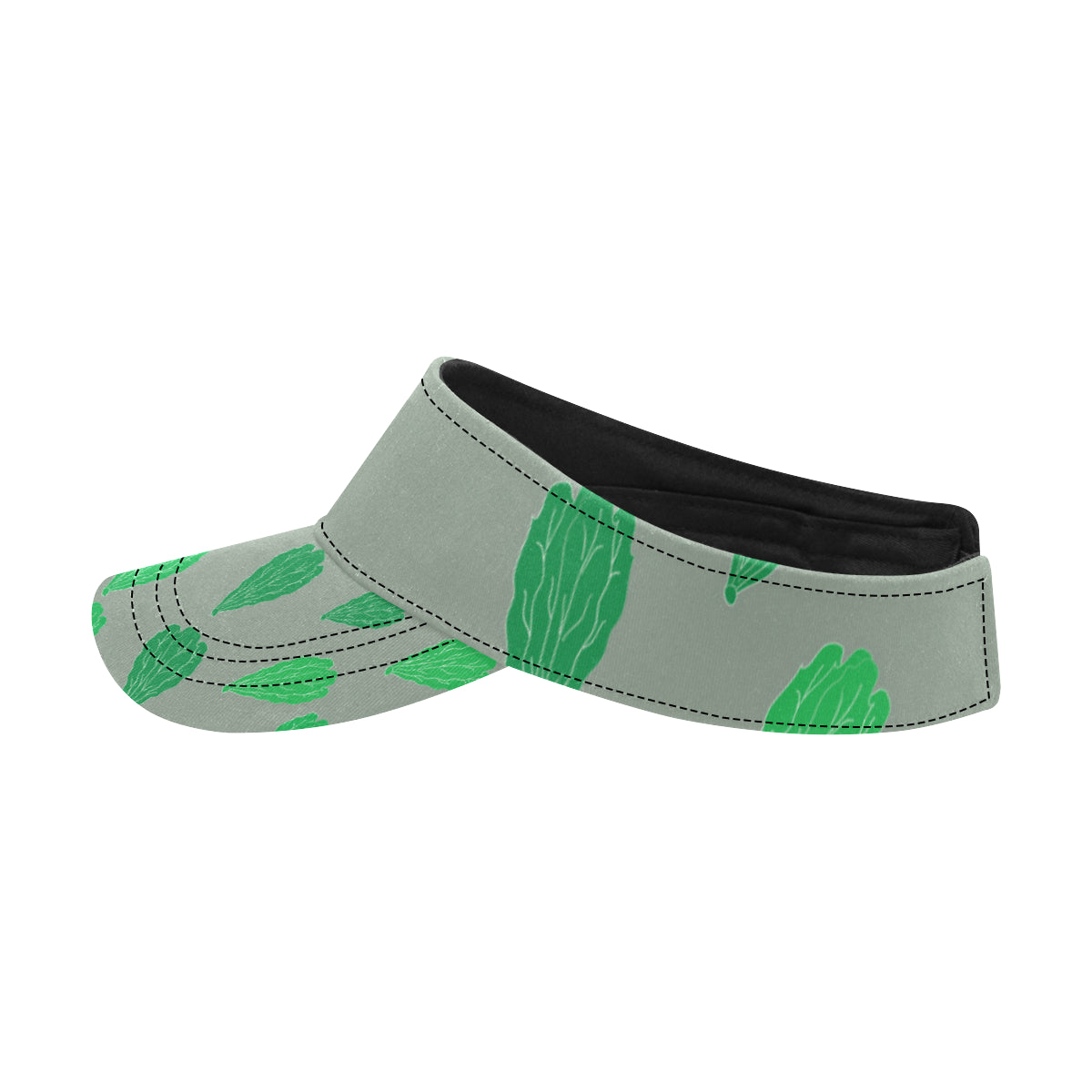 Lettuce Pattern Print Design 02 Unisex Sun Visor