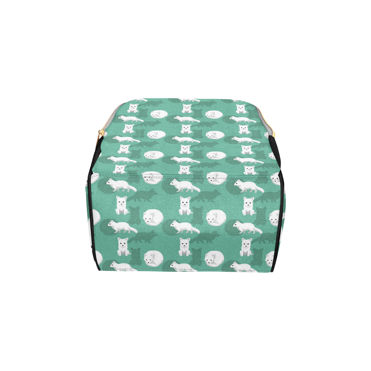 Arctic Fox Pattern Print Design Diaper Bag Backpack