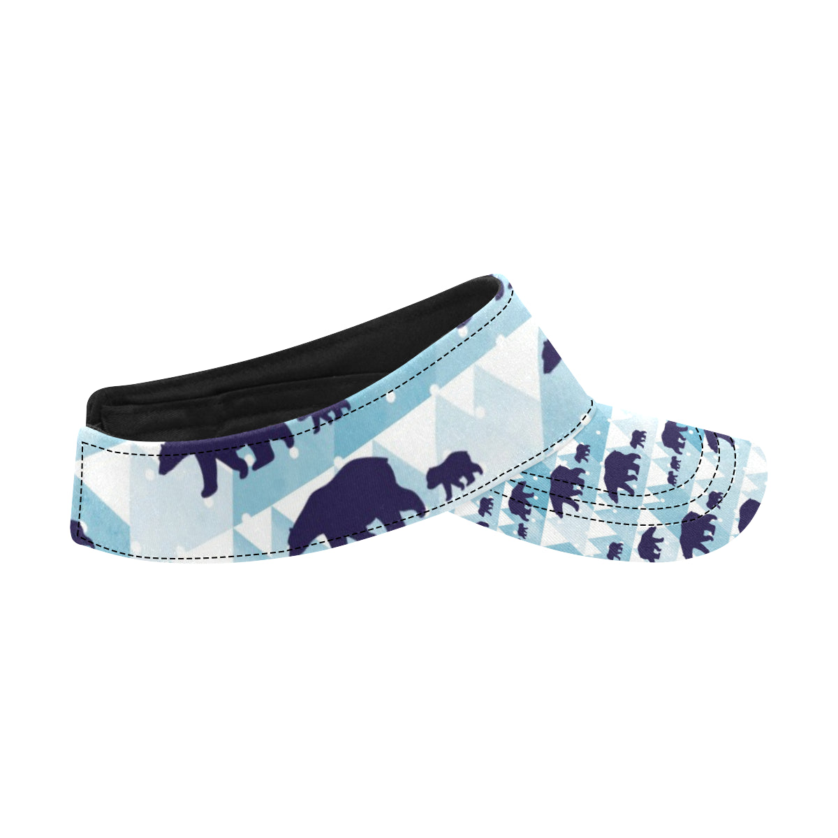 Bear Pattern Print Design BE01 Unisex Sun Visor