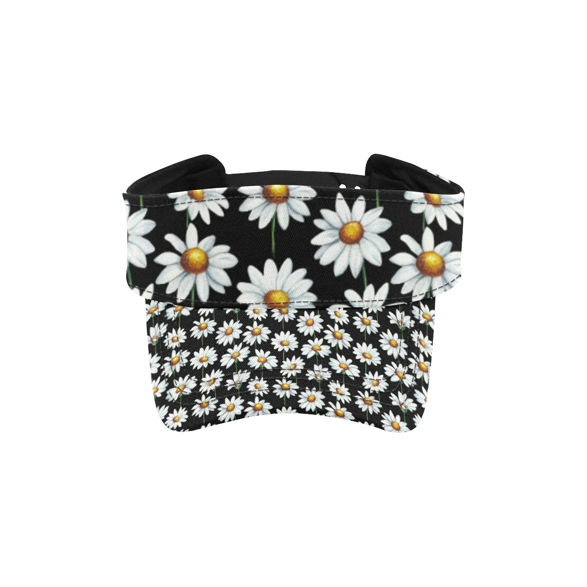 Daisy Print Pattern Unisex Sun Visor