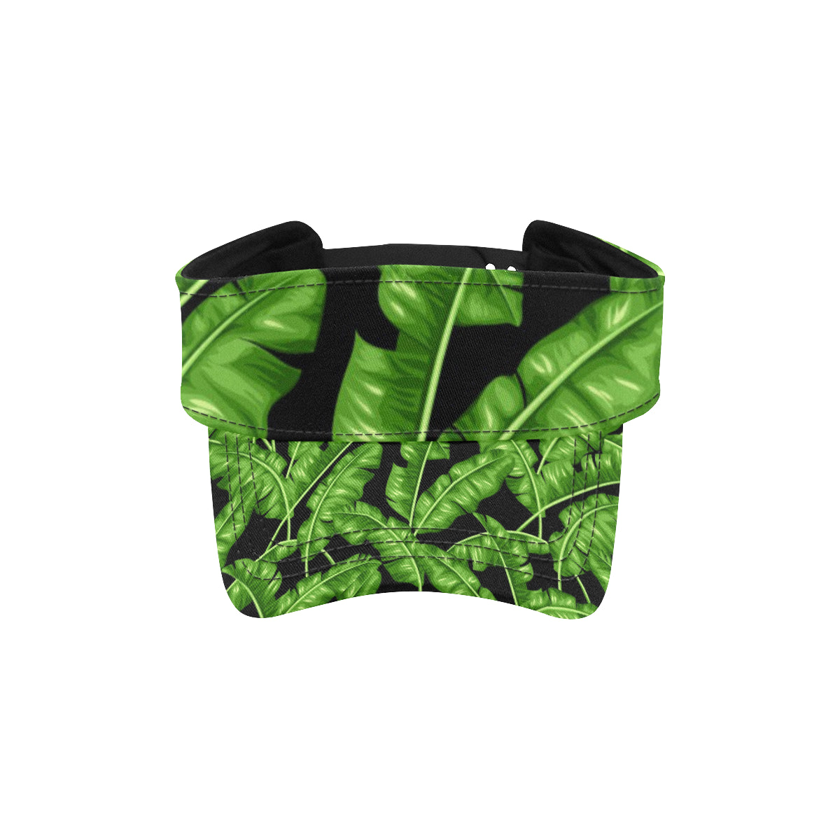Banana Leaf Pattern Print Design BL01 Unisex Sun Visor