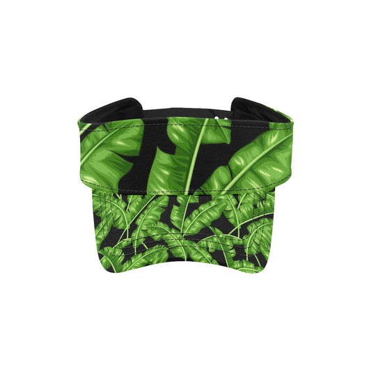 Banana Leaf Pattern Print Design BL01 Unisex Sun Visor