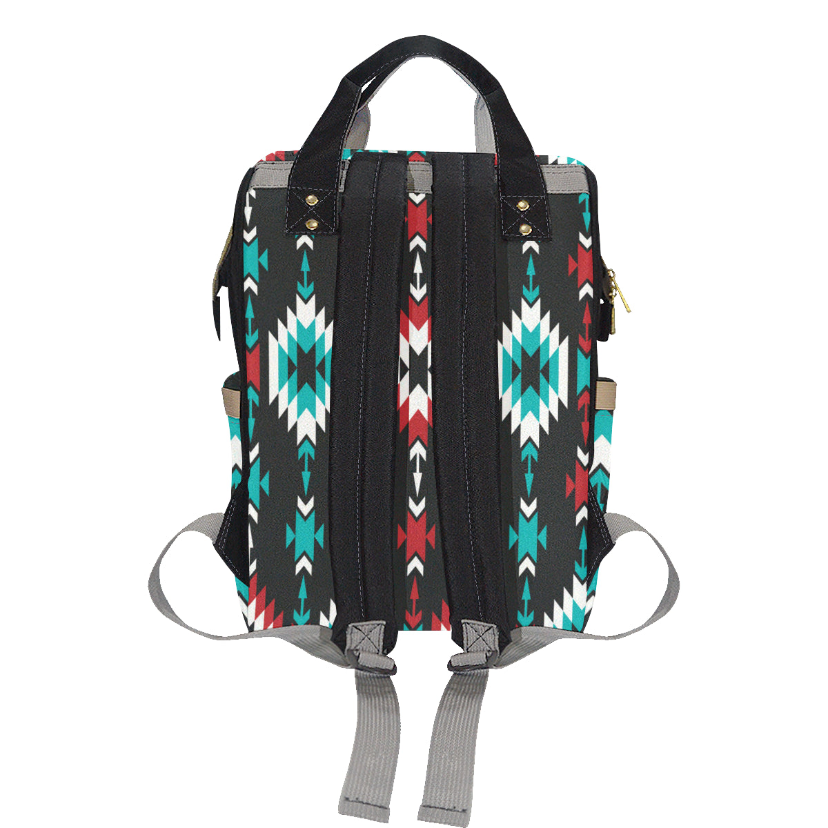 Native Pattern Print Design A08 Diaper Bag Backpack