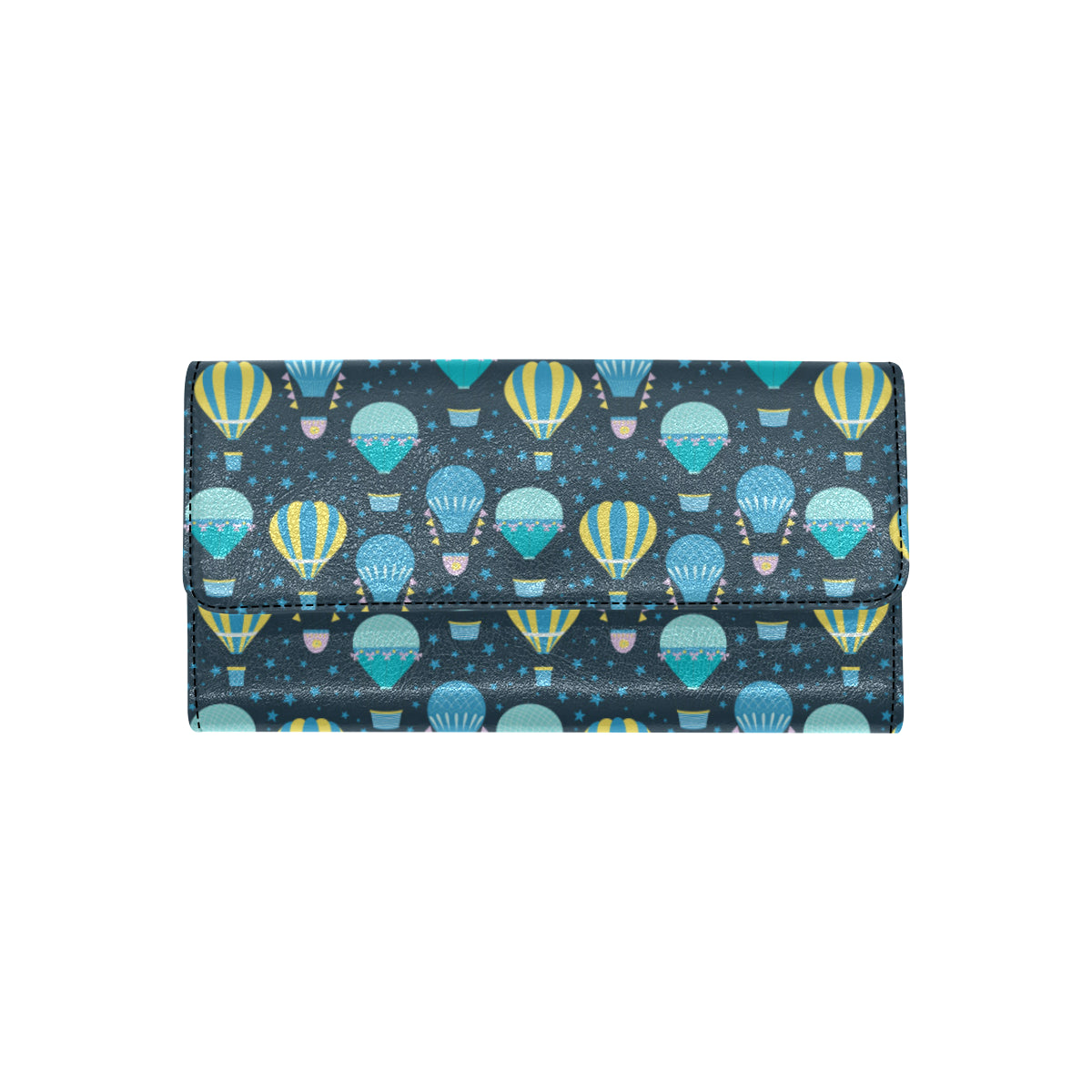 Ballon Pattern Print Design 06 Women's Trifold Wallet
