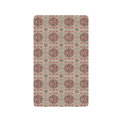 Calendar Aztec Print Pattern Rubber Doormat