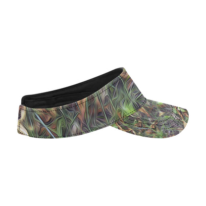Camouflage Realistic Tree Print Unisex Sun Visor