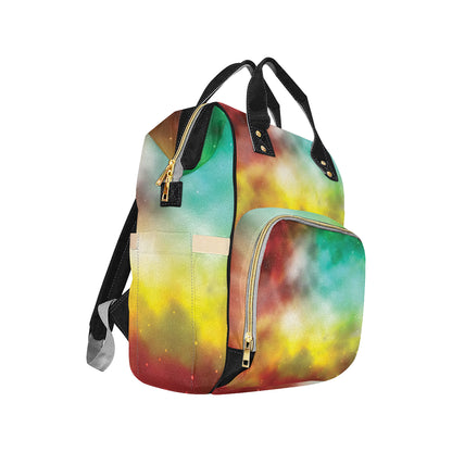 Nebula Pattern Print Design A04 Diaper Bag Backpack