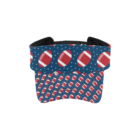 American Football Star Design Pattern Unisex Sun Visor