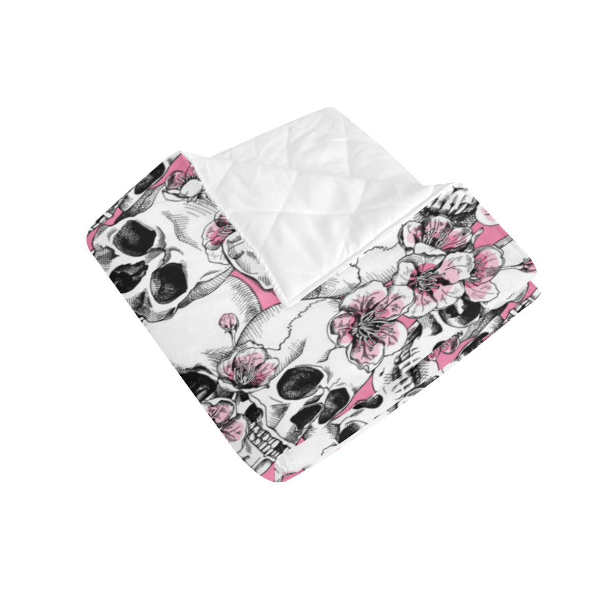 Cherry Blossom Pattern Print Design CB03 Premium Quilt