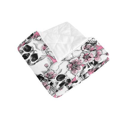 Cherry Blossom Pattern Print Design CB03 Premium Quilt