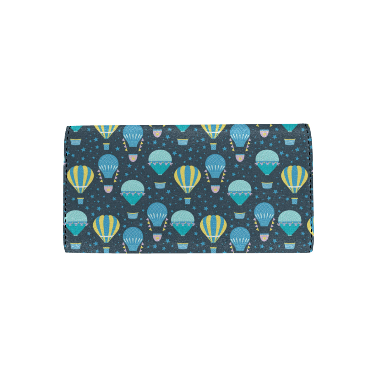 Ballon Pattern Print Design 06 Women's Trifold Wallet