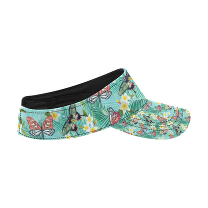 Butterfly Pattern Print Design 09 Unisex Sun Visor