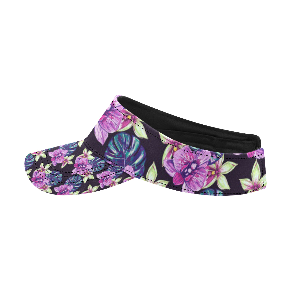 Orchid Pattern Print Design OR010 Unisex Sun Visor