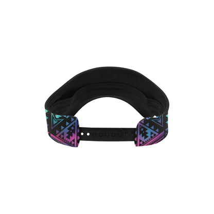 Tribal aztec Dark Multicolor Unisex Sun Visor