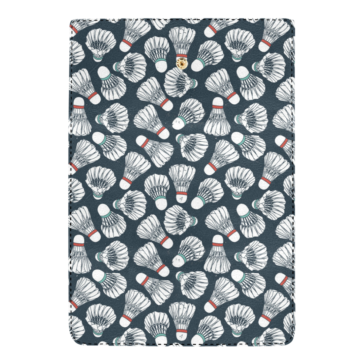 Badminton Ball Pattern Print Design 01 Women's Trifold Wallet