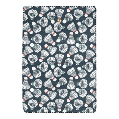 Badminton Ball Pattern Print Design 01 Women's Trifold Wallet