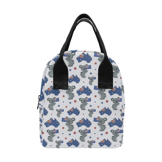 Koala Australia Day Themed Design Insulated Lunch Bag