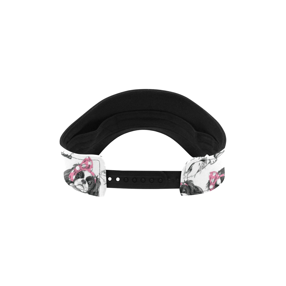 Japanese Chin Pattern Print Design 01 Unisex Sun Visor