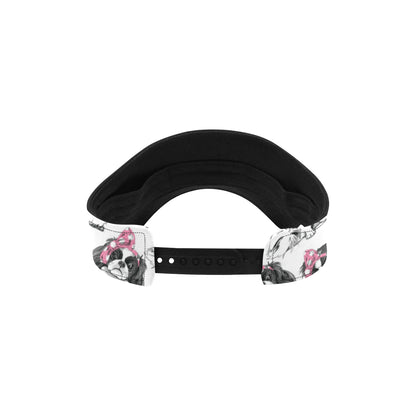Japanese Chin Pattern Print Design 01 Unisex Sun Visor