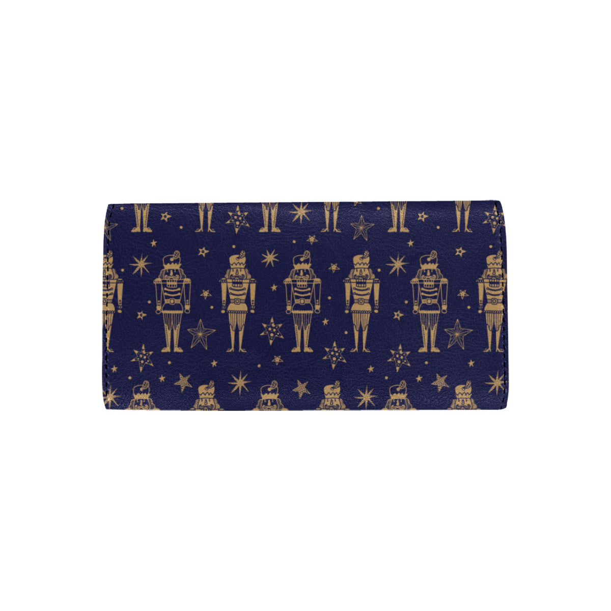 Nutcracker Pattern Print Design A05 Women's Trifold Wallet