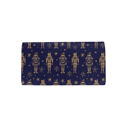 Nutcracker Pattern Print Design A05 Women's Trifold Wallet