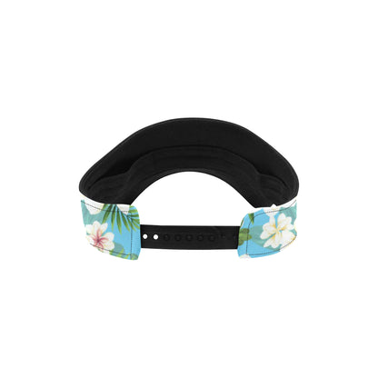 Plumeria Pattern Print Design PM028 Unisex Sun Visor