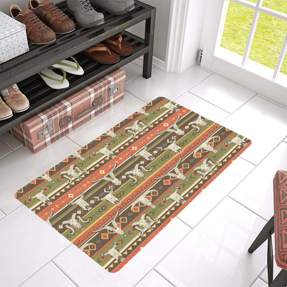 American indian Skull Animal Rubber Doormat