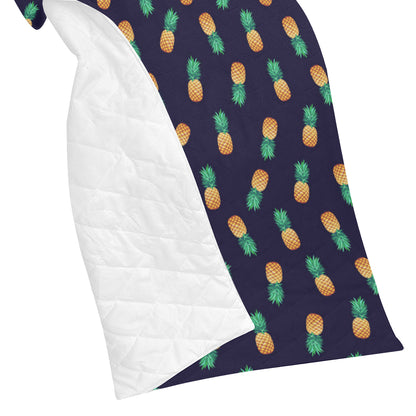 Pineapple Pattern Premium Quilt