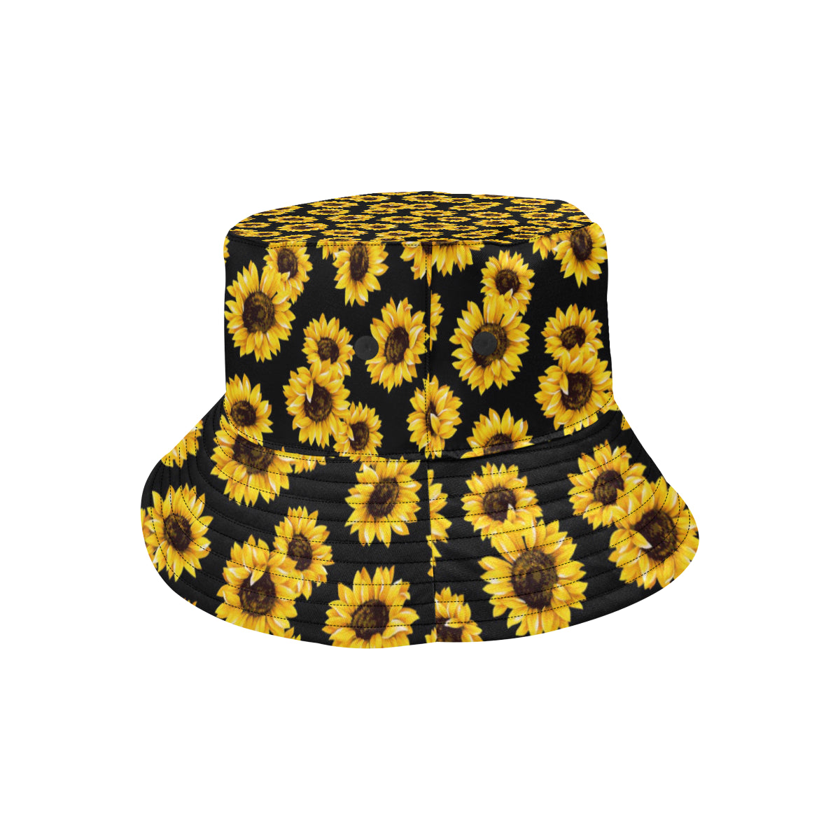 Sunflower Pattern Print Design SF05 Unisex Bucket Hat