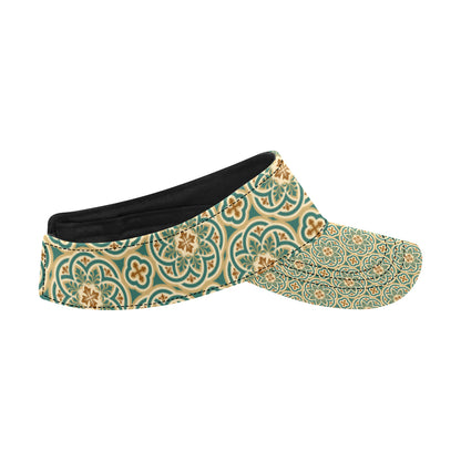 Cross Pattern Print Design 01 Unisex Sun Visor