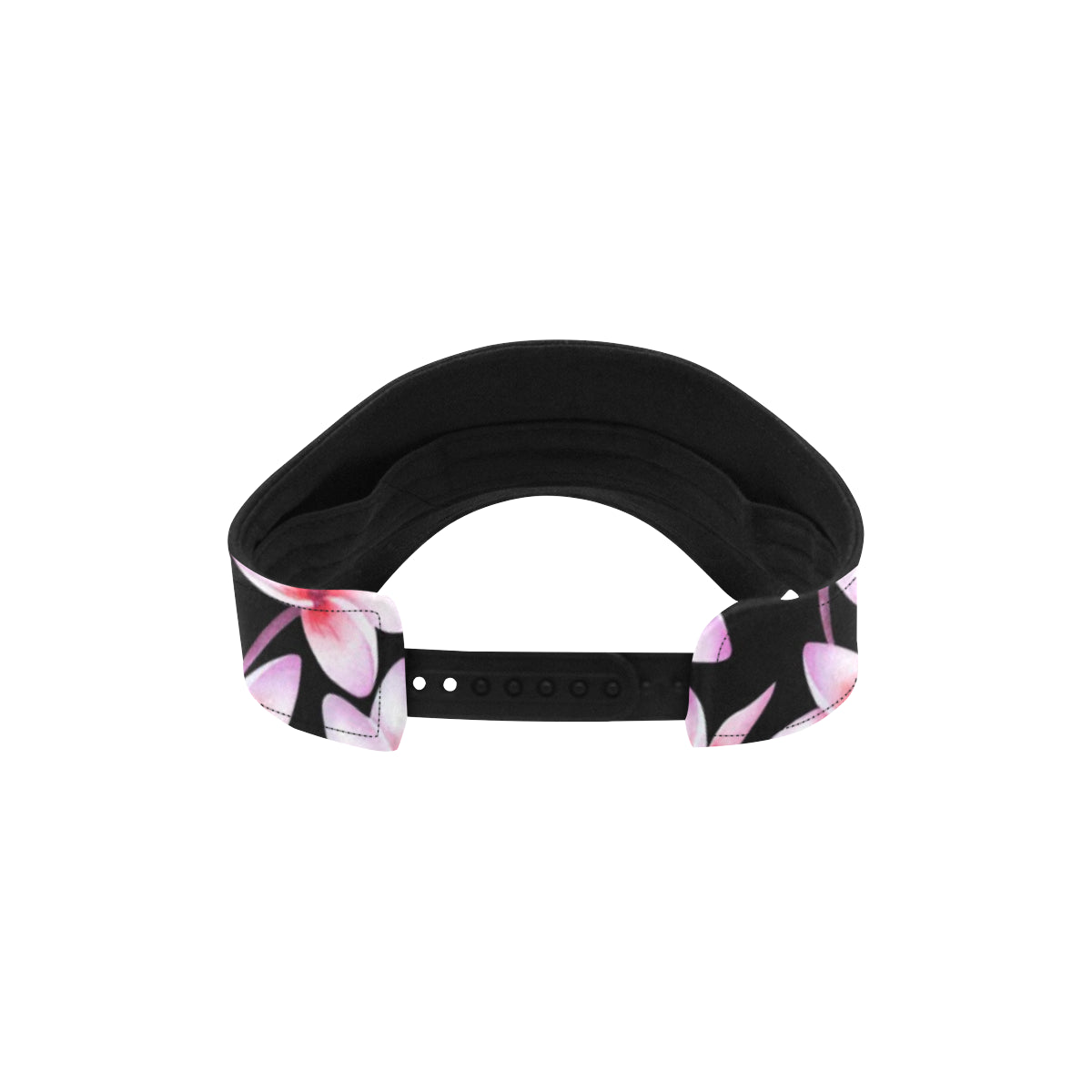 Pink Plumeria Pattern Print Design PM09 Unisex Sun Visor