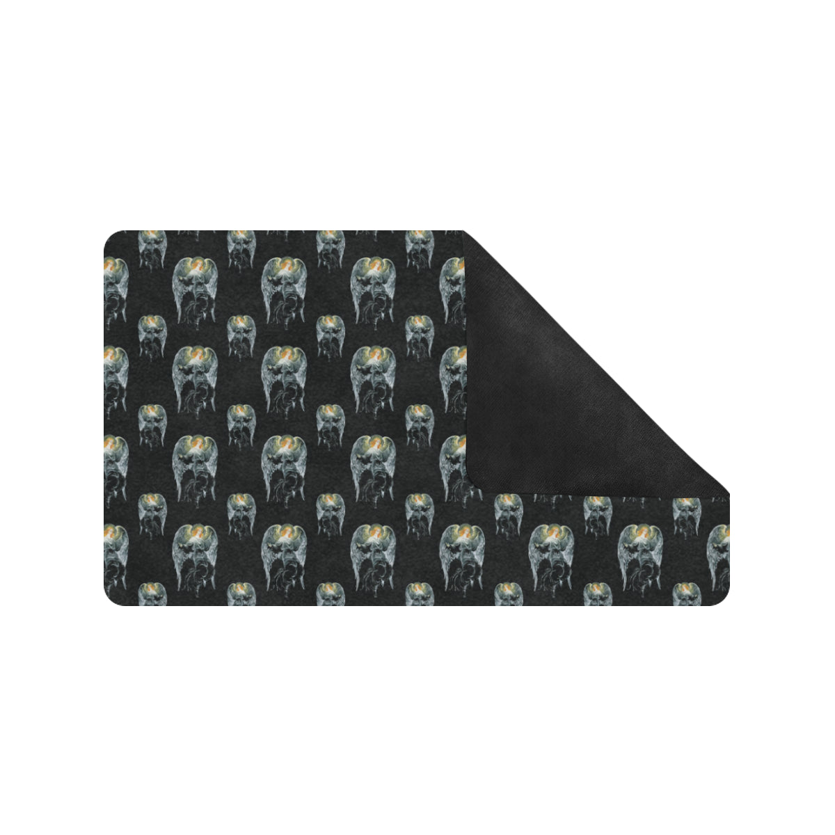 Angel with Wings Cute Design Print Rubber Doormat