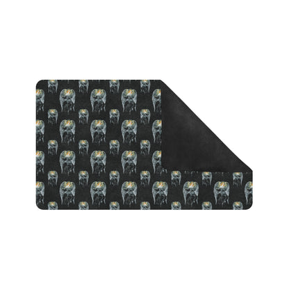 Angel with Wings Cute Design Print Rubber Doormat