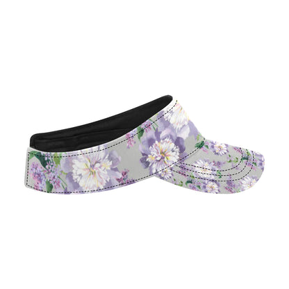Lilac Pattern Print Design LI07 Unisex Sun Visor