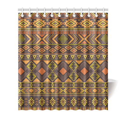 Navajo Pattern Print Design A06 Shower Curtain