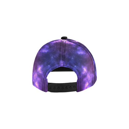 Celestial Purple Blue Galaxy Snapback Cap