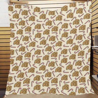 Cookie Pattern Print Design 04 Premium Quilt