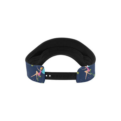 Fairy with flower Print Pattern Unisex Sun Visor