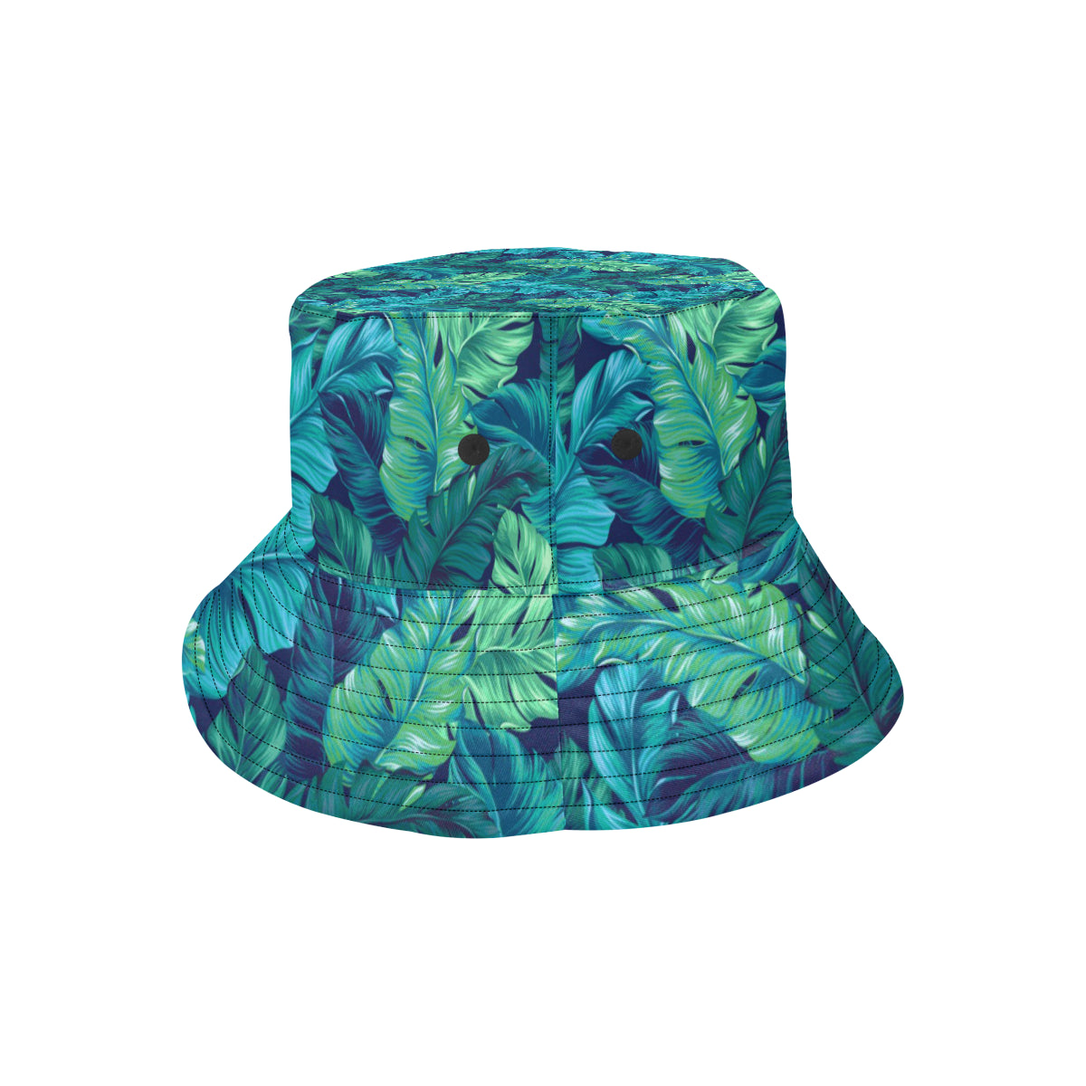 Banana Leaf Pattern Print Design BL05 Unisex Bucket Hat