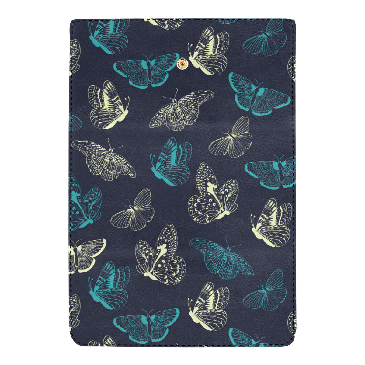 Monarch Butterfly Pattern Print Design 01 Women's Trifold Wallet