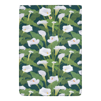 Lily Pattern Print Design 04 Women's Trifold Wallet