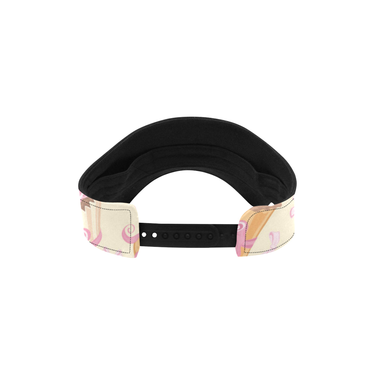 Strawberry Pink CupCake Unisex Sun Visor