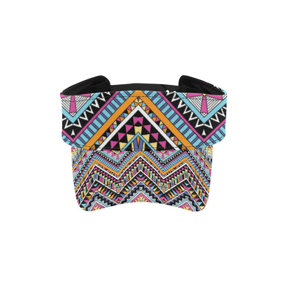 Multicolor zigzag Tribal Aztec Unisex Sun Visor