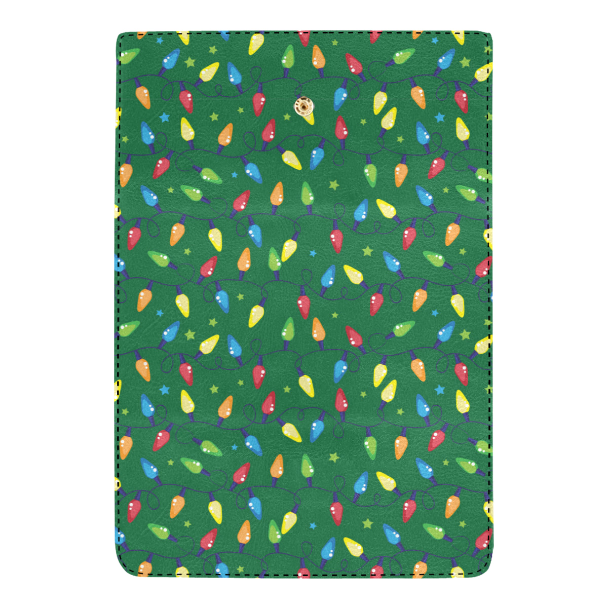 Christmas Light Pattern Print Design 02 Women's Trifold Wallet