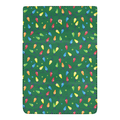 Christmas Light Pattern Print Design 02 Women's Trifold Wallet