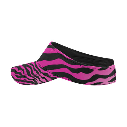 Pink Zebra Unisex Sun Visor