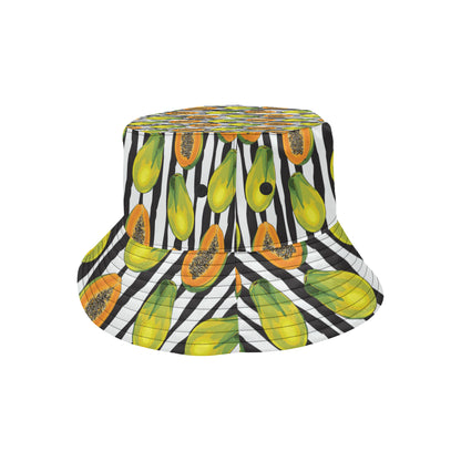 Papaya Pattern Print Design PP01 Unisex Bucket Hat