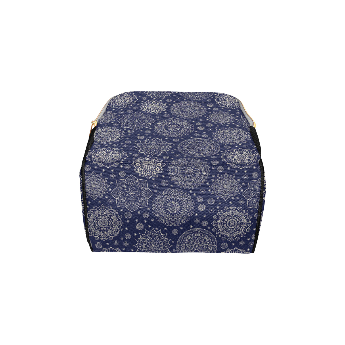 Mandala Pattern Print Design 02 Diaper Bag Backpack