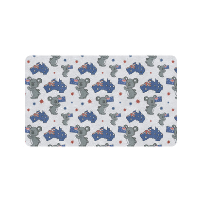 Koala Australia Day Themed Design Rubber Doormat