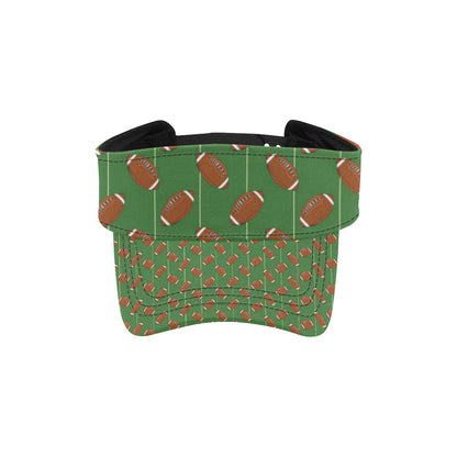 American Football on Field Themed Unisex Sun Visor